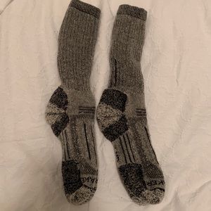 Icebreaker heavy wool ski snowboarding socks- Med.